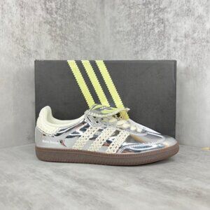 Adidas Samba x Wales Bonner Silver Metallic